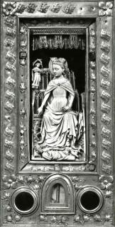 Openwork relief (appliqué; ajouré); reliquary (Front)