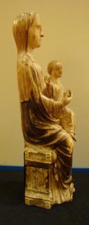 Statuette; also known as Vierge d'Ourscamp (Ourscamp Virgin) (Side)