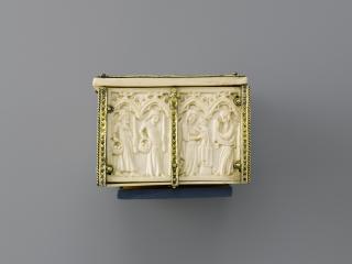 Casket with arches (coffret; frise d'arcatures) (End, right)