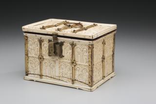 Casket with arches, 2 registers (coffret; frise d'arcatures)