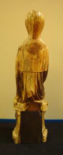 Statuette; also known as Vierge d'Ourscamp (Ourscamp Virgin) (Back)