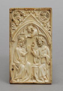 Double-sided panel, 1 register, 1 arch across (plaquette) (Side 1)