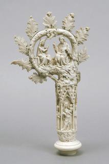 Head of crozier (crosse) (Front)