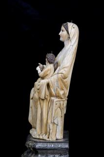 Statuette; known as the Virgin of the Battles ('Virgen de las Batallas') (Side)