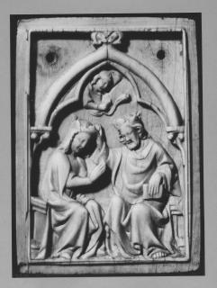 Panel, 1 register, 1 arch across (plaquette) (Front)