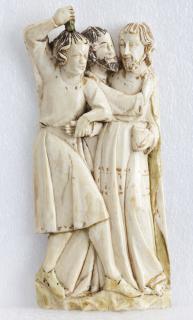 Relief (fragment of a tabernacle or altarpiece; appliqué) (Front (right))