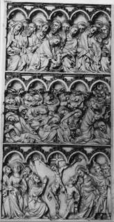 Diptych, 3 registers, 5 arches across (frise d'arcatures) (Wing, right)