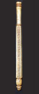 Staff (bâton de commandement); known as the 'staff of Niccolò Trinci' (Side)