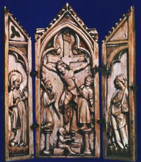 Gabled triptych, 1 register (Front)