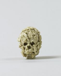 Rosary bead, 2 faces (chapelet)