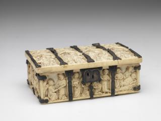 Casket, with arches (coffret; frise d'arcatures)