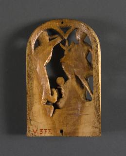 Openwork pax (baiser de paix; plaque ajourée) (Back)