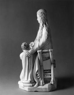 Statuette; known as Laval Virgin (Vierge de Laval) (Side)