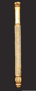 Staff (bâton de commandement); known as the 'staff of Niccolò Trinci' (Side)