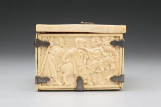 Casket with arches (coffret; frise d'arcatures) (End, right)