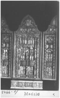 Gabled triptych (tabernacle) (Front)