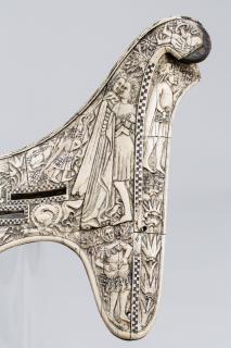 Saddle (selle) (Detail, right side)