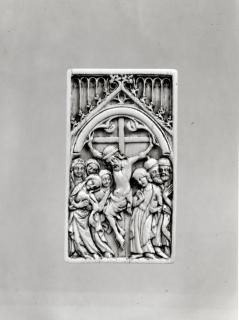 Panel, 1 register, 1 arch across (plaquette) (Front)