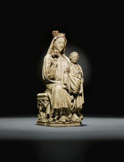 Statuette; known as the Syon Virgin (Front)