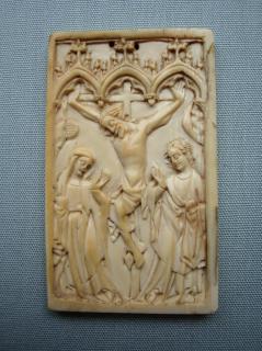 Double-sided panel, 1 register, 3 arches across (plaquette, frise d'arcatures) (Side 2)