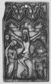 Panel, 1 register, 3 arches across (plaquette; frise d'arcatures) (Front)