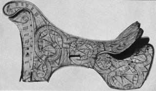 Saddle (selle) (Left side)