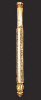 Staff (bâton de commandement); known as the 'staff of Niccolò Trinci' (Side)