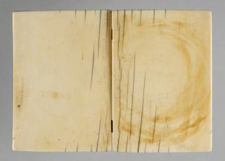 Diptych, 2 registers, 4 arches across (frise d'arcatures; colonnettes) (Back)