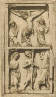 Wing, left (fragment of a diptych), 2 registers (Front)