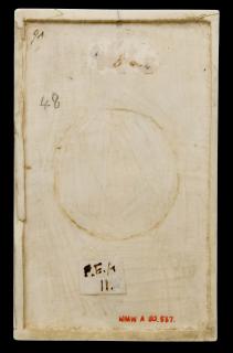 Writing tablet, 1 register, 3 arches across (plaquette; frise d'arcatures) (Back)