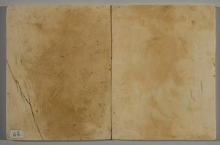 Diptych, 2 registers, 6 arches across (frise d'arcatures; colonnettes) (Back)