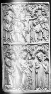 Panel, 2 registers, 3 arches across (frise d'arcatures) (Front)