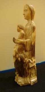 Statuette; also known as Vierge d'Ourscamp (Ourscamp Virgin) (Side)