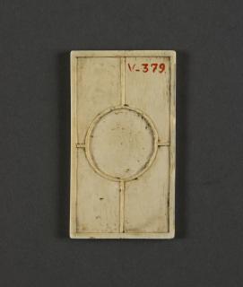 Writing tablet, 2 registers, 4 arches across (frise d'arcatures; tablette à écrire) (Back)