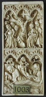 Panel, 2 registers, 3 arches across (frise d'arcatures) (Front)