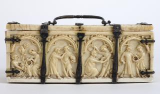 Casket with arches (coffret; frise d'arcatures) (Body, back)