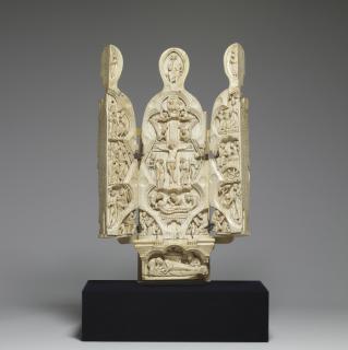 Opening Virgin triptych (Vierge ouvrante); Boubon Virgin (Vierge de Boubon) (Front (open))