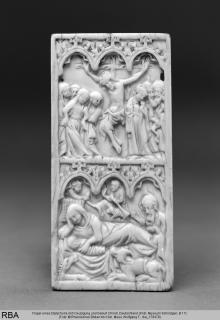 Panel, 2 registers, 3 arches across (frise d'arcatures) (Front)