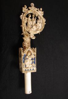 Head of crozier (crosse); known as the Aldobrandini Crozier (Front)