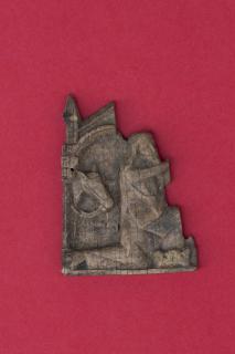 Gabled panel (fragment), 1 register (Front)