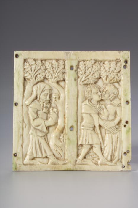 End panel (fragment of a casket) (Front)