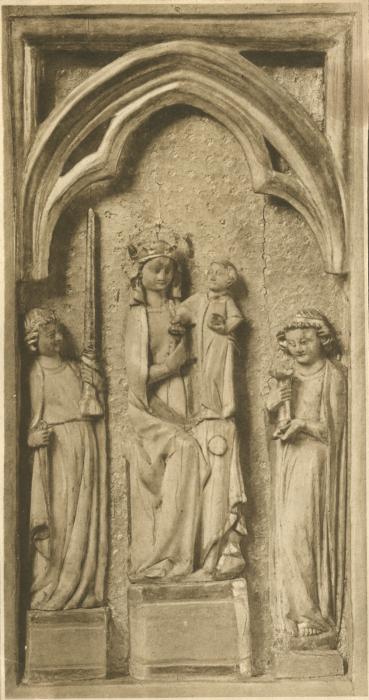 Reliefs (appliqués; fragments of polyptych; tabernacle) (Front)