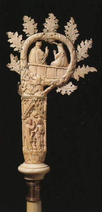 Head of crozier (crosse) (Back)