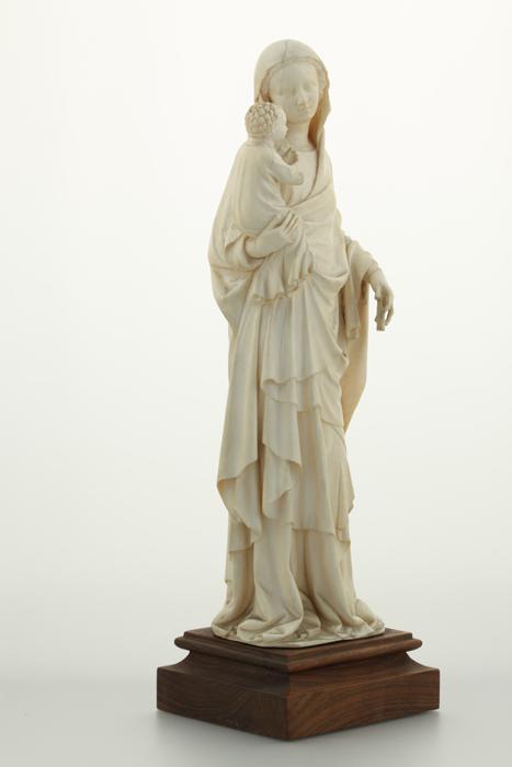 Statuette; known as the Virgin of the Great Dukes of Tuscany ('Madonna dei Granduchi di Toscana') (Side)