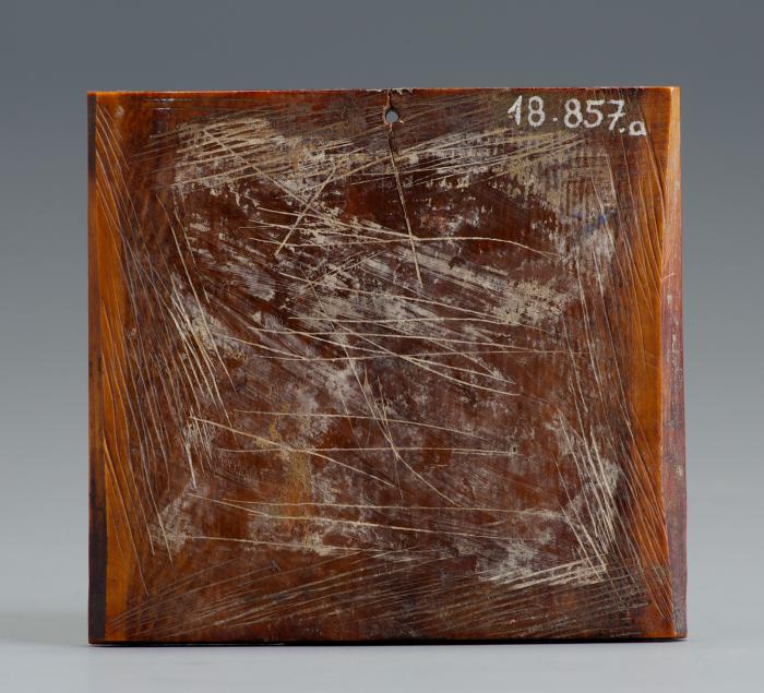 Panel (fragment of a box or tabernacle), 1 register (plaquette) (Back)