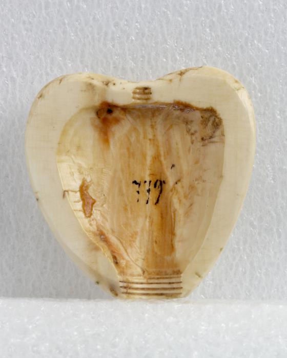 Heart-shaped plaques (fragments of scabbards) (Back (B))