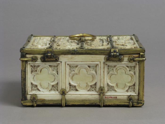 Casket (coffret; frise d'arcatures) (Back)