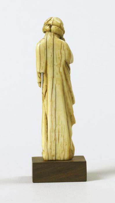 Statuette (formerly part of a group for a tabernacle or altarpiece) (Back)