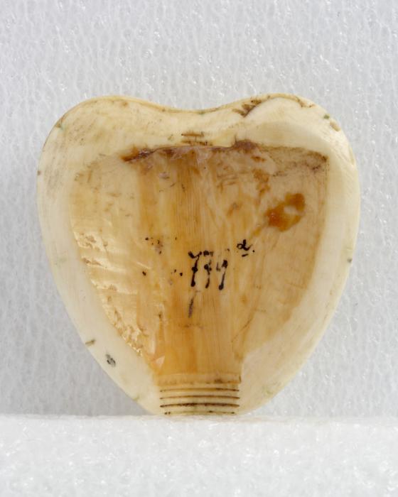 Heart-shaped plaques (fragments of scabbards) (Back (A))