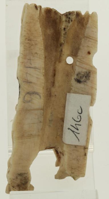 Fragment of a knife handle or dagger handle (?) (Back)